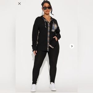 Fashion Nova Womens Alexandre Waffle Pant Set